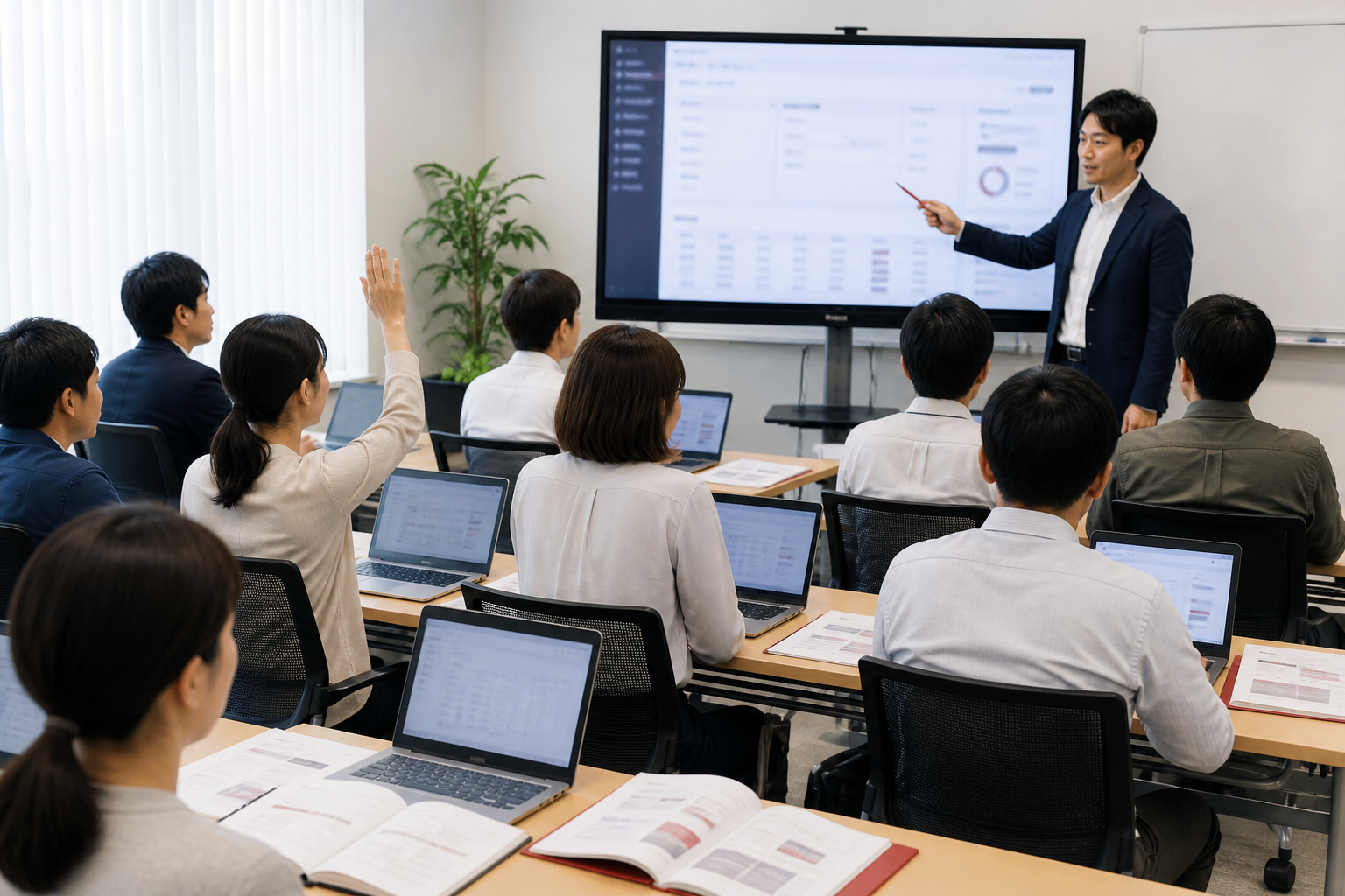 社内研修の様子